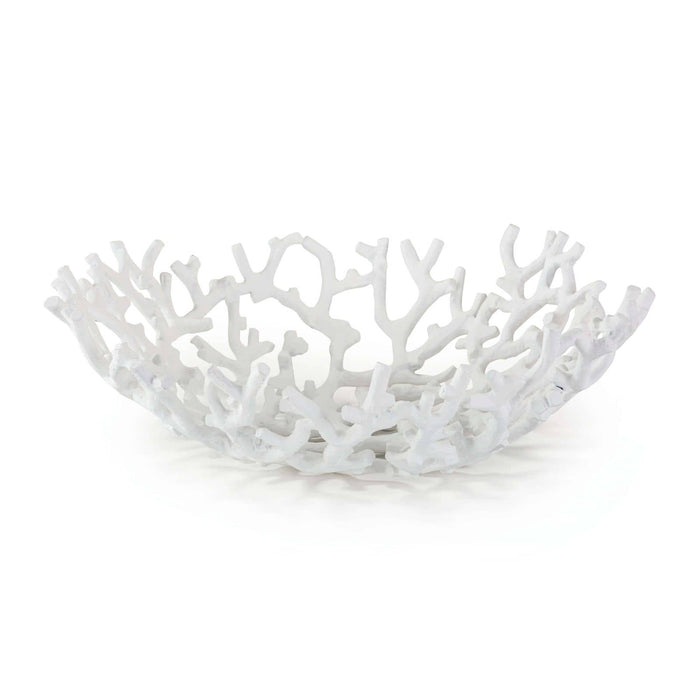 Coral Bowl Round (White)