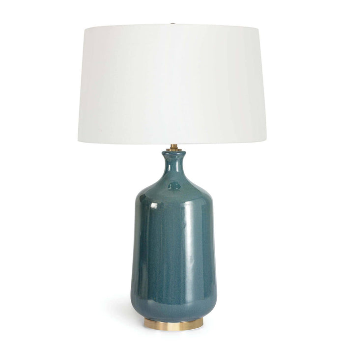 Glace Ceramic Table Lamp (Blue)