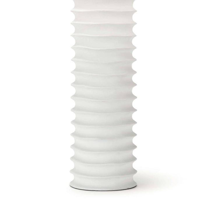 Nabu Metal Column Table Lamp (White)
