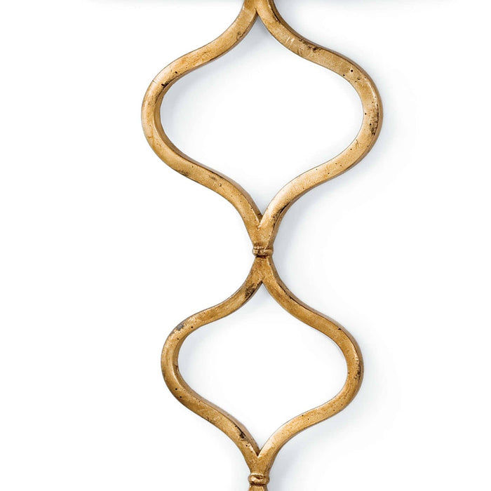 Sinuous Sconce (Gold Leaf)