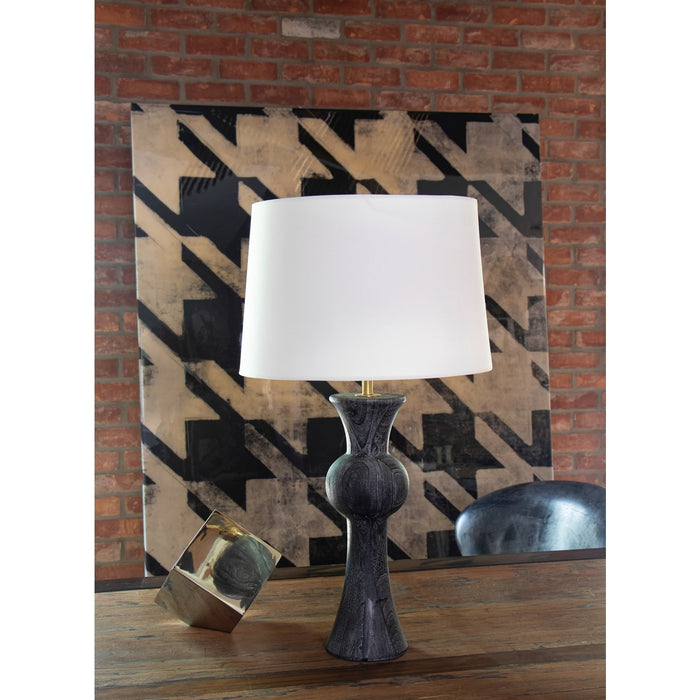 Vaughn Wood Table Lamp (Limed Oak)