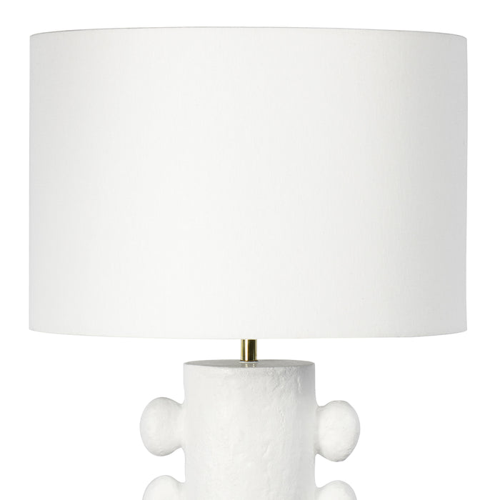 Sanya Metal Table Lamp (White)