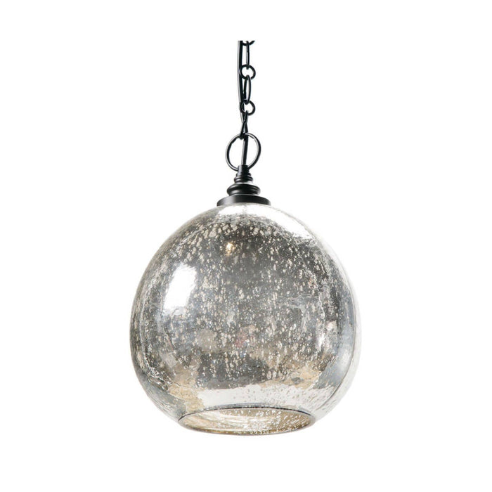 Glass Float Pendant (Antique Mercury)