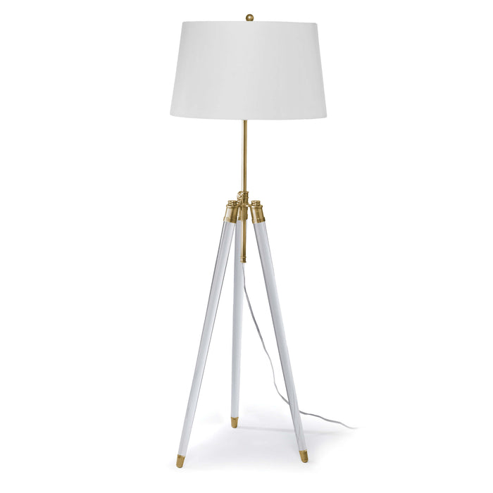 Brigitte Floor Lamp (Natural Brass)