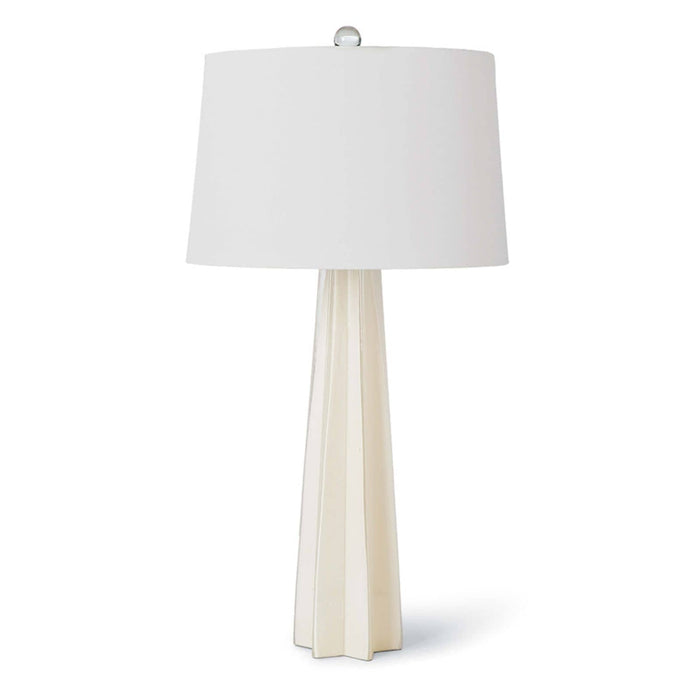 Glass Star Table Lamp (White)