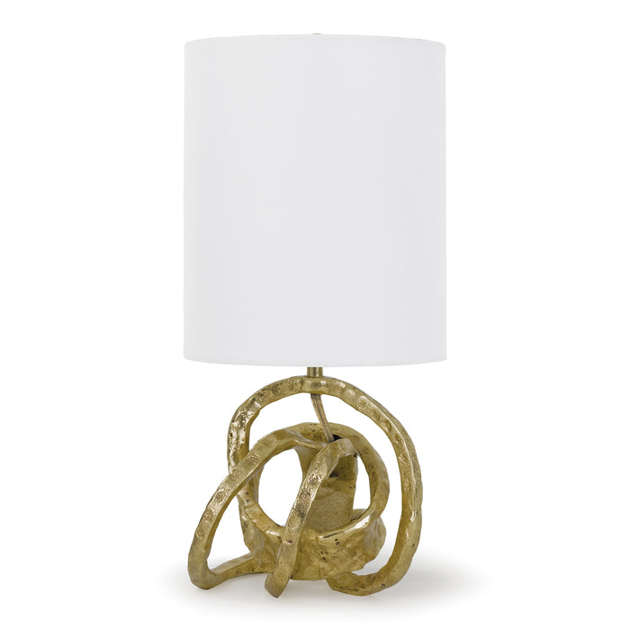 Mini Knot Lamp (Soft Gold)