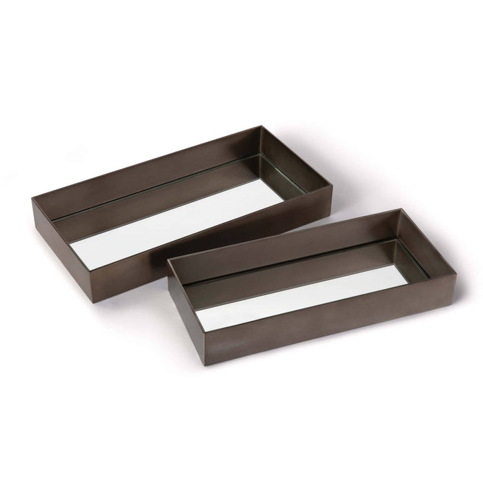 Rectangle Metal Tray Set (Steel)