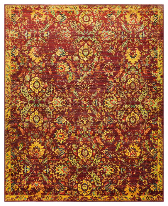 Nourison Timeless TML05 Red 8'x10'   Rug