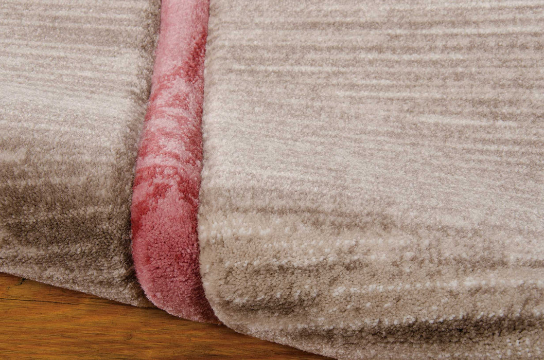 Nourison Soho SOH04 Beige 5'x7'  Area Rug