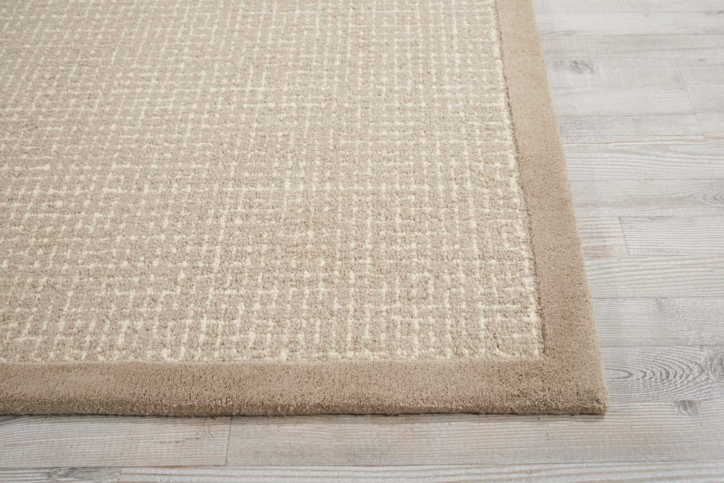 kathy ireland Home River Brook KI809 Beige and White 4'x6' Area Rug