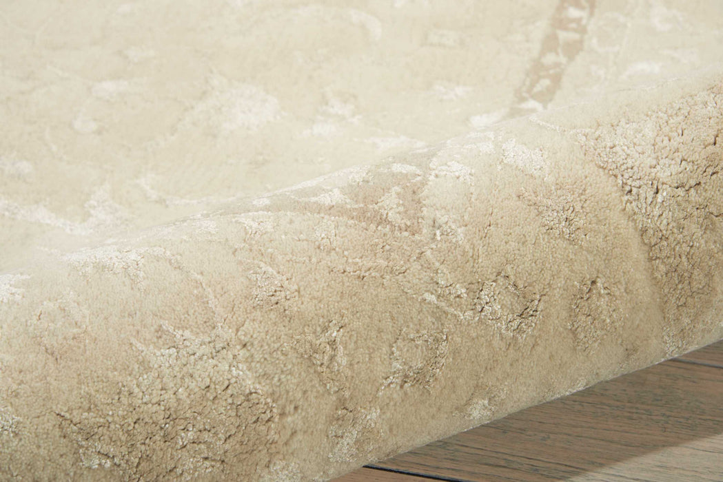Nourison Symphony SYM03 White 8'x11'   Rug