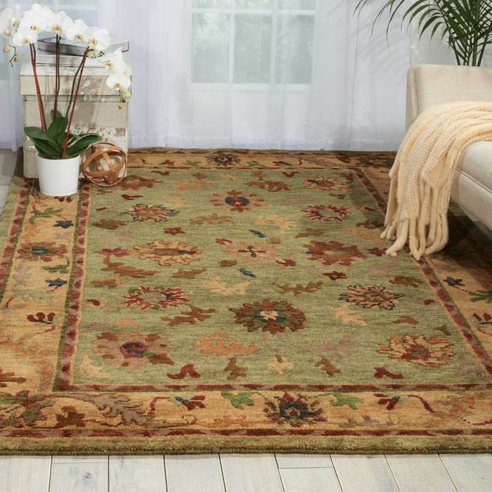 Nourison Tahoe TA03 Green 4'x6' Area Rug