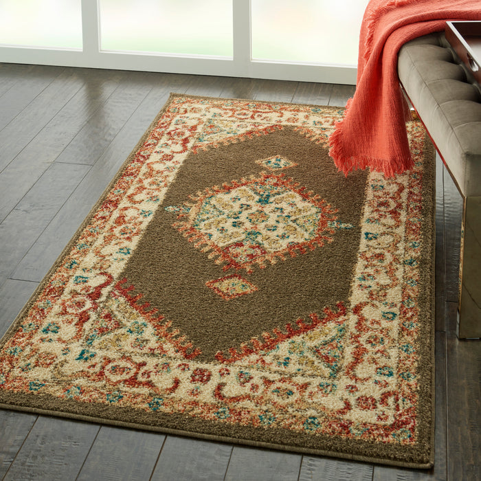Nourison Traditional Antique 3' x 5'  Persian    Area Rug