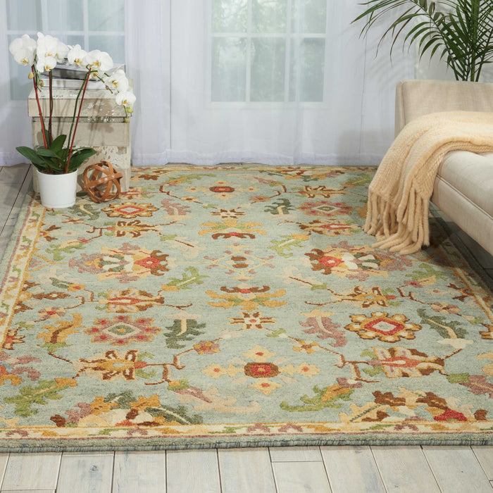 Nourison Tahoe TA13 Green 4'x6' Area Rug