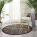 Nourison 2020 NR201 Navy 8' Round Area Rug