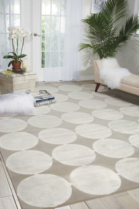 Nourison Luminance LUM02 Green 8'x11' Rug
