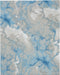 Nourison Symmetry SMM07 Beige and Blue 8'x10' Large Textured Rug