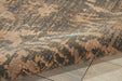 Nourison Silken Allure SLK17 Grey 10'x14' Rug