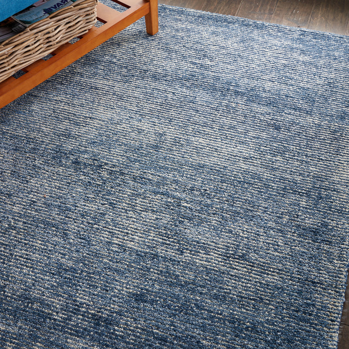 Nourison Weston WES01 Blue 5'x8' Contemporary Area Rug