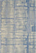Nourison Symmetry SMM04 Blue and Grey 4'x6' Area Rug