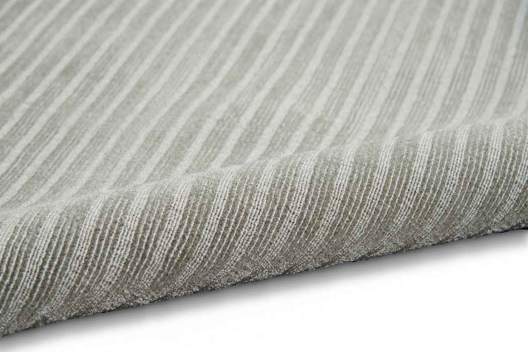 Calvin Klein Newark CK860 Silver 5'x8'  Area Rug