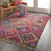 Nourison Nomad NMD01 Red 4'x6' Tribal Area Rug