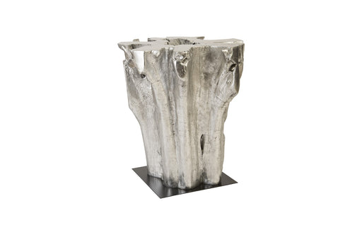 Freeform Bar Table, Silver Leaf