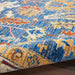 Nourison Majestic 9'x12' Blue Multicolor Vintage Area Rug