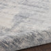 Nourison Rustic Textures RUS02 Slate Blue and Ivory 9'x13' Oversized Textured Rug