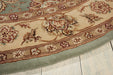 Nourison 2000 2210 Blue 6' Round Area Rug
