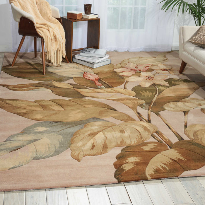 Nourison Tropics TS04 Beige 8'x11' Rug
