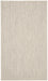 Nourison Courtyard 3'x5' Ivory Silver Area Rug