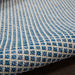 Nourison Courtyard 4'x6' Ivory Blue Area Rug