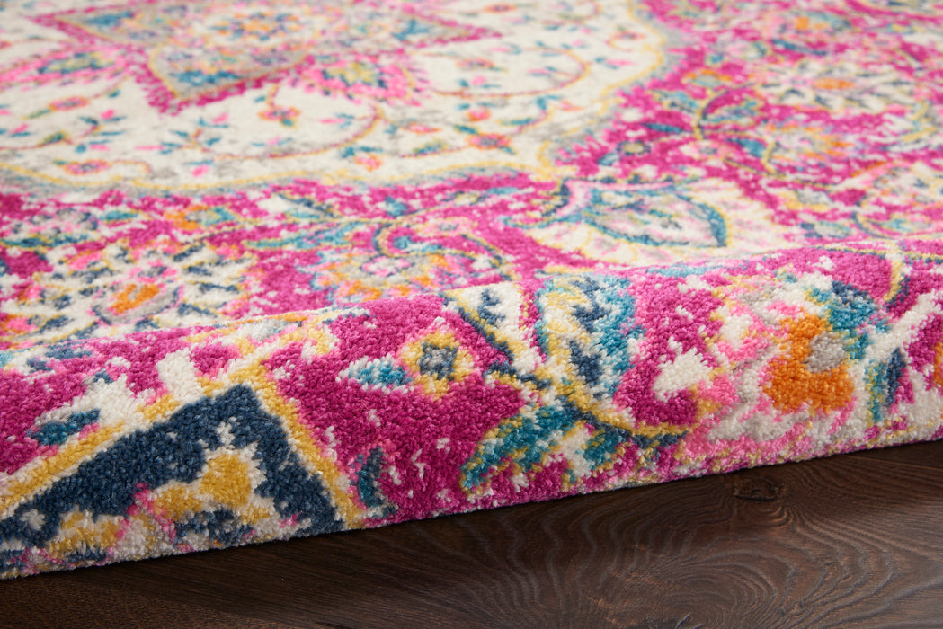Nourison Passion Bohemian Pink Colored Area Rug