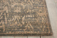 Nourison Silken Allure SLK17 Grey 10'x14' Rug