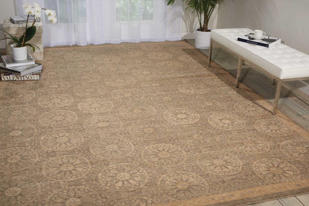 Nourison Silken Allure SLK04 Beige 12'x15' Rug