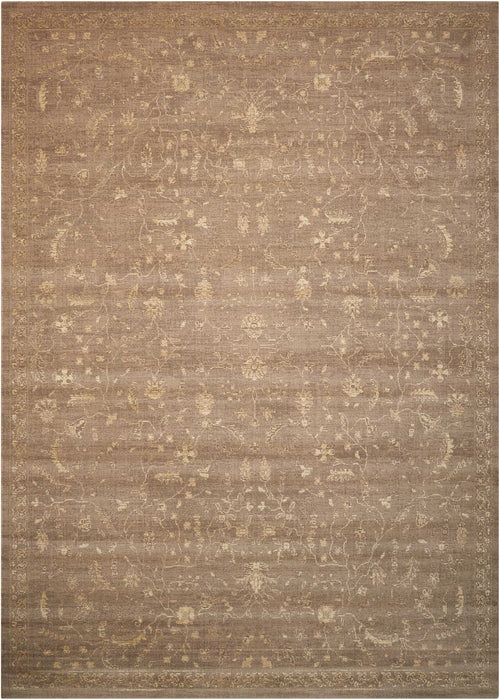 Nourison Silken Allure SLK02 Beige 10' Runner Hallway Rug