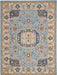 Nourison Majestic 9'x12' Light Blue Multicolor Persian Area Rug