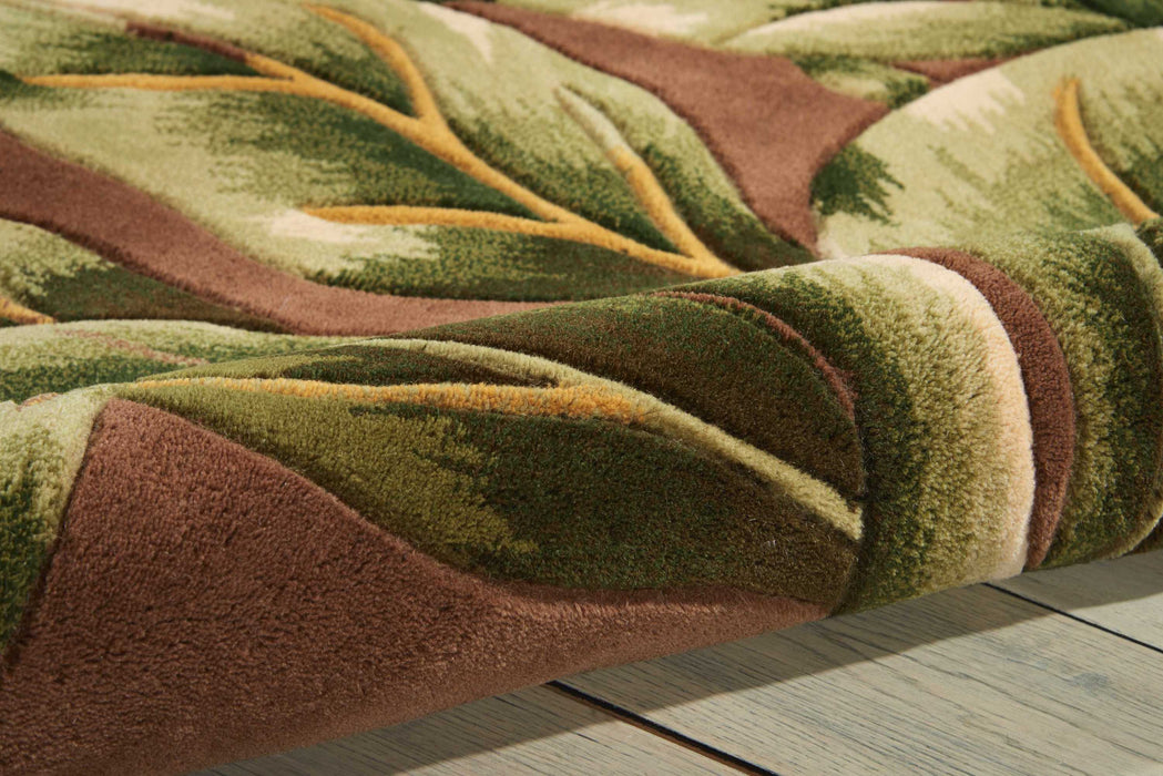 Nourison Tropics TS02 Beige 4'x6' Area Rug