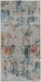 Nourison Ankara Global ANR09 White Multicolor Abstract Area Rug