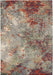 Nourison Artworks ATW02 Grey Multicolor 6'x8' Abstract Area Rug