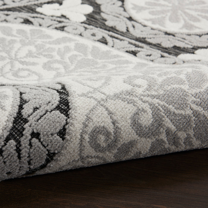 Nourison Key Largo 9'x12' Grey Area Rug