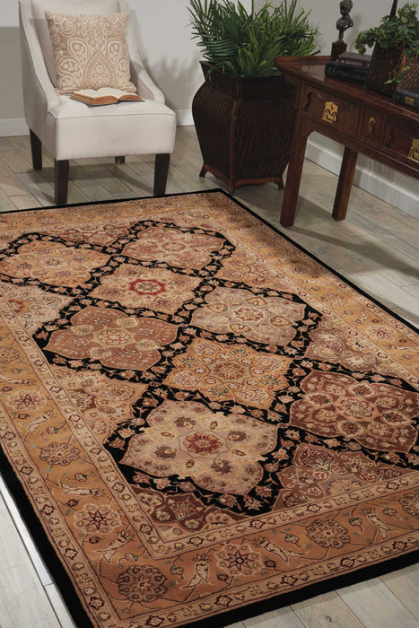 Nourison 2000 2211 Black 10'x14'  Area Rug