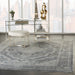 Nourison Starry Nights 9' x 12' Charcoal and Cream Vintage Area Rug