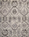Nourison Twilight TWI03 Grey and White 8'x10' Large Rug