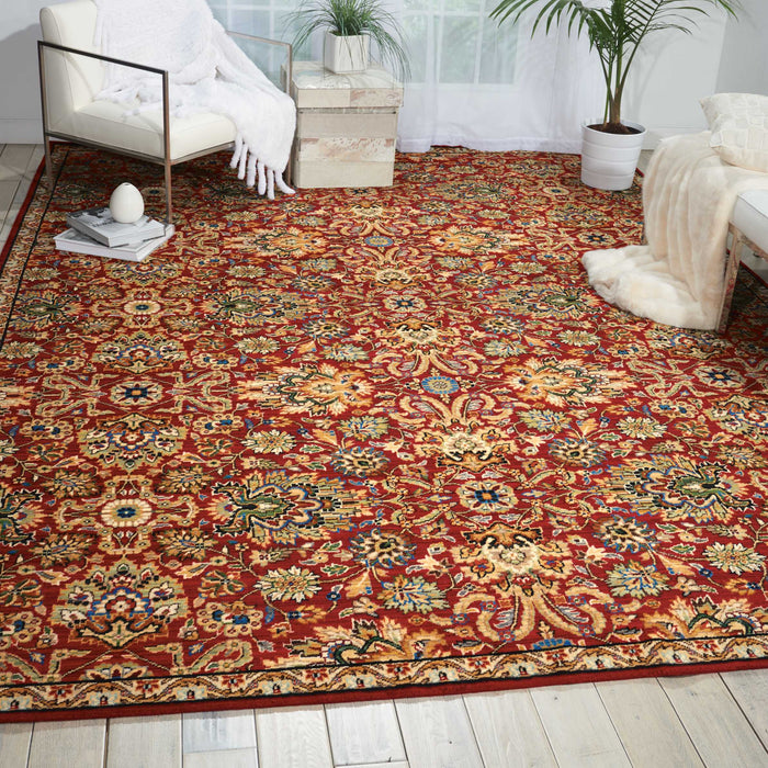 Nourison Timeless TML17 Red 8'x10' Rug