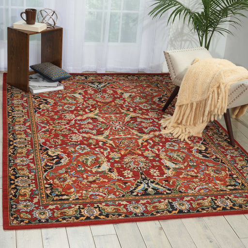 Nourison Timeless TML15 Red 10'x14' Rug