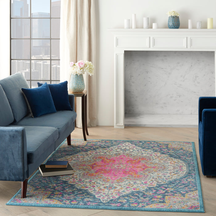 Nourison Passion 4'x6' Multicolor   Area Rug