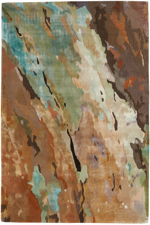Nourison Prismatic 4'x6' Multicolor Abstract Area Rug