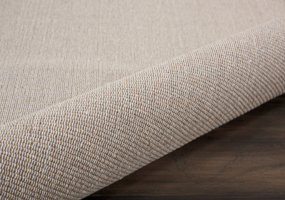 Nourison Otto 2' X 4' Taupe Flat Weave Area Rug
